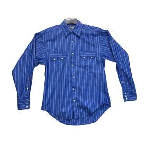 Rockmount Ranchwear Men’s Small Pearl Snap Western Shirt Vintage Cowboy USA Made